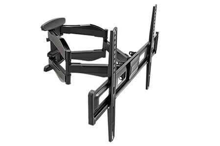 Držák TV 37 - 80" (94 - 203cm), nastavitelný, do 45kg, černý