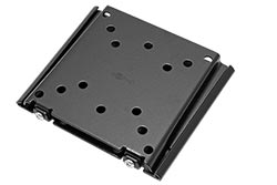 Držák TV, extra plochý, černý