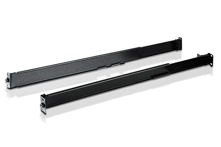 Držáky do rozvaděče pro LCD konzole / přepínače, dlouhé (2x-025G)