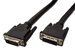 DVI kabel, DVI-D(M) - DVI-D(M), dual link, 20m