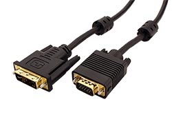 DVI - VGA kabel, DVI-A(M) / MD15HD, 10m