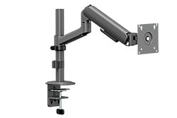 Držák pro LCD, 4 klouby, 10kg  - nastavitelný, montáž na stůl, šedočerný