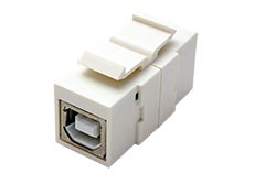 Keystone spojka USB B(F) - USB B(F), oboustranná