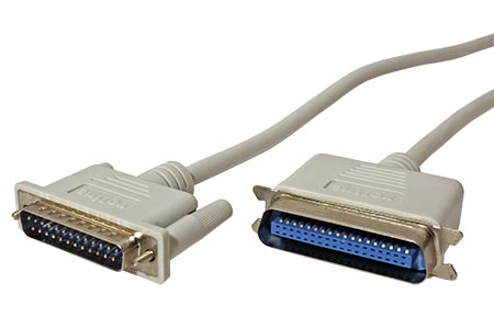 Kabel k tiskárně (MD25 - MC36), 25žil, lisovaný, 4,5m