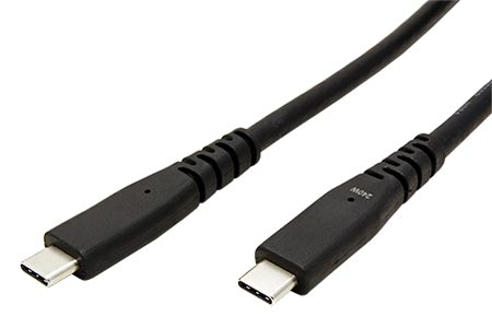 USB4 80Gbps kabel USB C(M) - USB C(M), PD 240W, 0,5m, černý