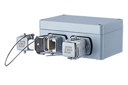 E-DAT Průmyslový box kovový se 2x zásuvka IP67 V.5