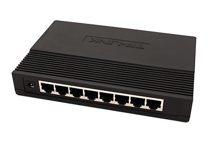 Ethernet přepínač 10/100/1000, 8 portů (TL-SG1008D)