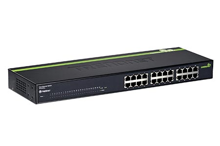 Ethernet přepínač 100Mb, 24 portů, GREENnet (TE100-S24g)