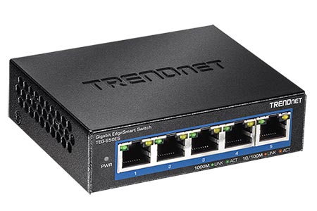 Ethernet přepínač 1Gb, 5 portů, EdgeSmart (TEG-S50ES)
