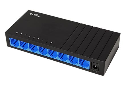 Ethernet přepínač 1Gb, 8 portů (GS108D)