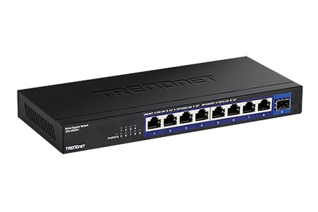 Ethernet přepínač 8x 2,5Gb + 1x 10Gb SFP+ (TEG-S5091)