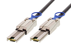 Externí mini SAS kabel 2x SFF-8088, 2m