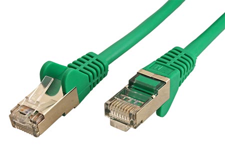 FTP patchkabel kat. 5e, 3m, zelený