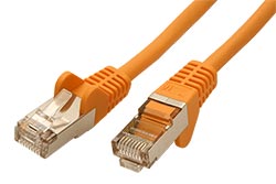 FTP patchkabel kat. 5e, 7,5m, žlutý