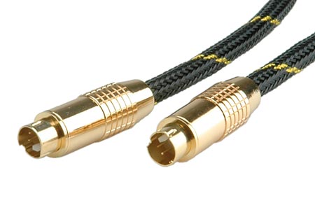 Gold kabel S-video(M) - S-video(M), 2,5m