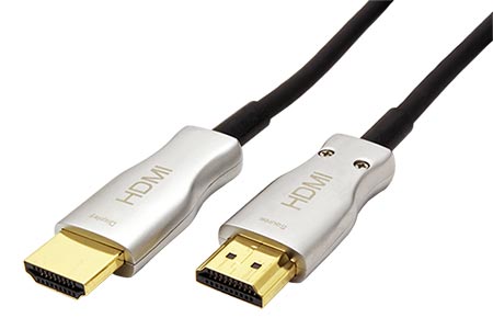 HDMI 2.0 aktivní optický kabel, Ultra-HD (18G), HDMI M - HDMI M, 10m