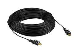 HDMI aktivní optický kabel True 4K, HDMI M - HDMI M, 100m (VE7835)