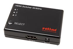 HDMI přepínač  3:1, 4K