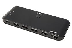 HDMI přepínač 4:1, 4K@60Hz, dálkové ovládání (VS4841)
