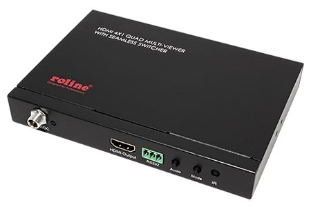 HDMI přepínač 4 : 1 s funkcí Multi-View