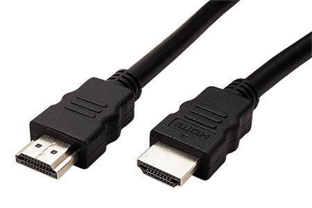 High Speed HDMI kabel, 4K, HDMI M - HDMI M, 1m