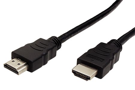 High Speed HDMI kabel s Ethernetem, HDMI M - HDMI M, 1m