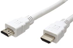 High Speed HDMI kabel s Ethernetem, HDMI M - HDMI M, bílý, 15m