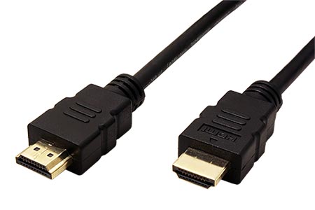 High Speed HDMI kabel s Ethernetem, HDMI M - HDMI M, ohebný (TPE), černý, 1,5m