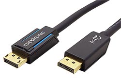 HQ OFC DisplayPort v.1.4 kabel (HBR3, 8K@30Hz), DP(M) - DP(M), 1m