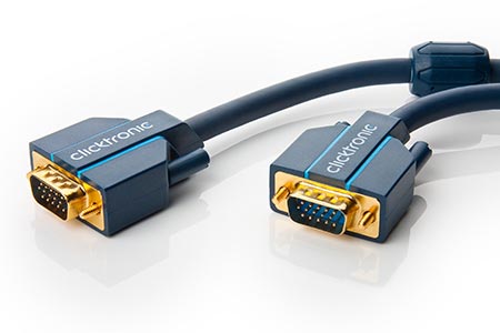 HQ OFC VGA kabel, MD15HD - MD15HD, DDC2, 1:1, 15m