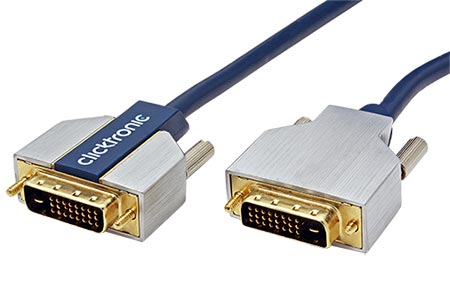 HQ SPC DVI-D kabel, DVI-D(M) - DVI-D(M), dual link, 2m