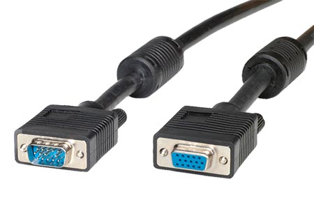 HQ VGA kabel MD15HD-FD15HD, s ferity, 10m
