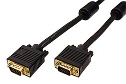 HQ VGA kabel MD15HD - MD15HD, s ferity, DDC2, 10m