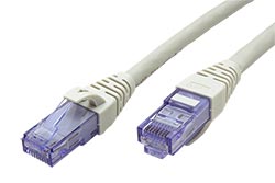 UTP patchkabel kat. 6a, Component Level, 5m, LSOH, šedý
