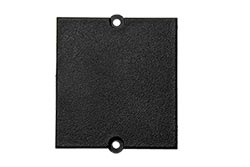 Modul 37x40  - záslepka černá (917.009)