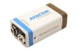 Alkalická baterie 9V