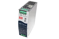 Napájecí adaptér na DIN lištu, 24V DC, 120W (SDR-120-24)