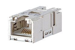 E-DAT Průmyslová spojka RJ45 kat.6a, do konektorů a spojek IP67