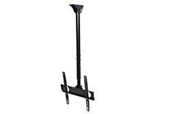 Držák LCD 32"- 55", teleskopický, na strop, do 50kg,VESA 400x400, černý