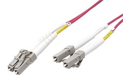 Optický patchkabel LC-LC 50/125 (multi mode), duplex, OM4, 40m
