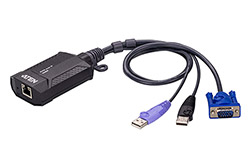 KVM konzole s připojením přes IP, VGA/USB, mini (CN800)