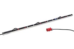 Vertikální napájecí panel BN ESSENTIAL, 36x zásuvka C13 + 6x C19, měření, kabel 3m IEC 60309 3x32A (BM0024230)