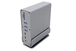 Multiport adaptér USB C -> 2x HDMI / DP (4K@60Hz) , 7x USB (2x 2.0, 2x 5Gb, 3x 10Gb), SD, 1Gb LAN, audio, PD