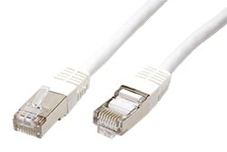 S/FTP patchkabel kat. 6, 2m, bílý