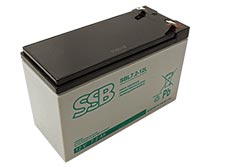 Akumulátor olověný bezúdržbový 12V/7,2Ah, F2 (SSB)