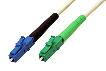 Optický kabel LC(UPC)-LC(APC), 9/125 (single mode), simplex, 10m