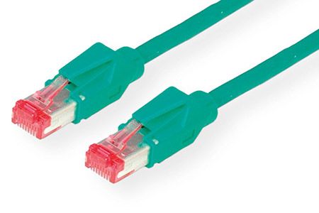 S/FTP patchkabel kat. 6, CU 7702 flex, TM21, LSOH, 7m, zelený