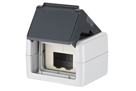 E-DAT Box plastový pro 2x MC modul, IP44 | SECOMP a.s.