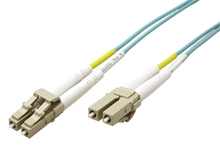 Optický patchkabel LC-LC 50/125 (multimode), duplex, OM3, 1,5m