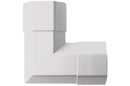 Rohová kabelová lišta 50x26mm, bílá